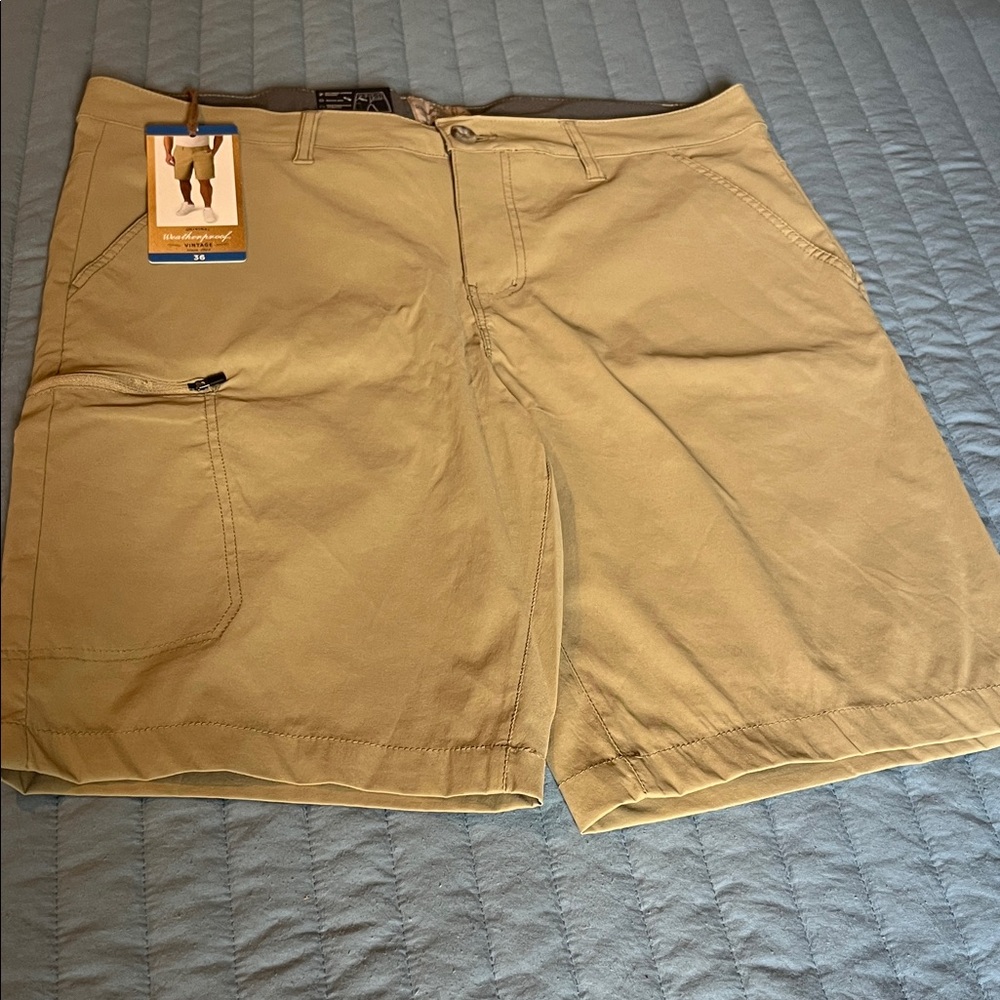 Men’s Weatherproof Vintage Packable Hybrid Shorts NWT